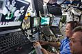 STS-128 ISS-20 Destiny Canadarm2