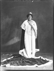 Salote Tupou III of Tonga in coronation robe.jpg