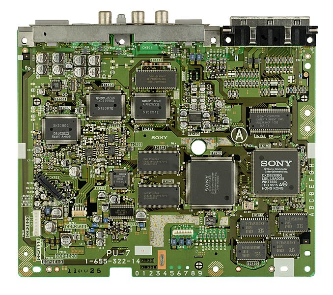 Sony-PlayStation-SCPH-1000-Motherboard-Top