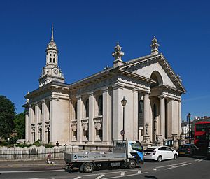 Archivo:Southeast View of Saint Alfege's Church, Greenwich