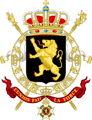 Archivo:State Coat of Arms of Belgium
