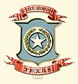 Texas state coat of arms (illustrated, 1876)