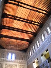 The Sephardi Museum in Toledo built between 1336 and 1357 Sinagoga del Tránsito Toledo España