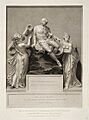 Thomas Banks Shakespeare attended by Painting and Poetry c 1789