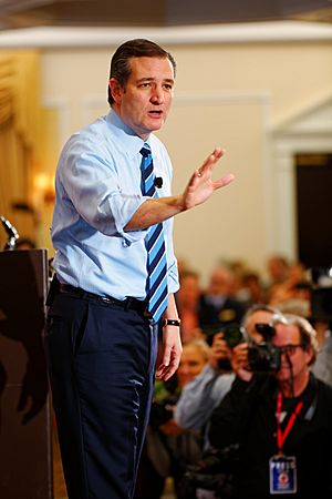 Archivo:US Senator of Texas Ted Cruz at FITN in Nashua, NH 02