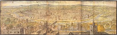 Archivo:València el 1563, per Anton van den Wyngaerde