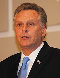 Virginia Governor Democrats Terry McAuliffe 095 (cropped)