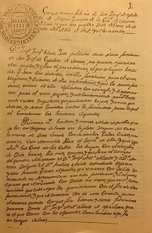 Archivo:Acta de la fundación de Sonsón