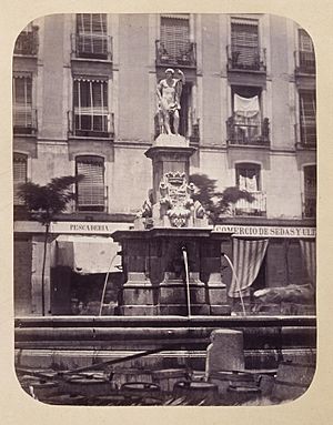 Archivo:Alfonso Begué-Fuente plaza Lavapiés-1864