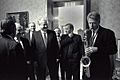 Bill Clinton and Boris Yeltsin 1994