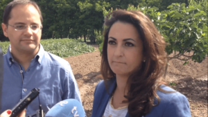 Archivo:César Luena y Concha Andreu (2014)