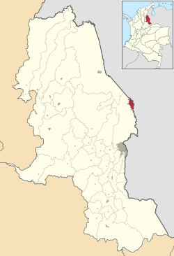 Puerto Santander ubicada en Norte de Santander