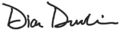 Dick Durbin Signature