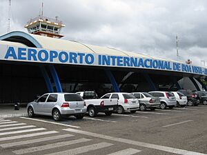 Archivo:Entrada do Aeroporto Internacional de Boa Vista - Atlas Brasil Cantanhede, Boa Vista RR