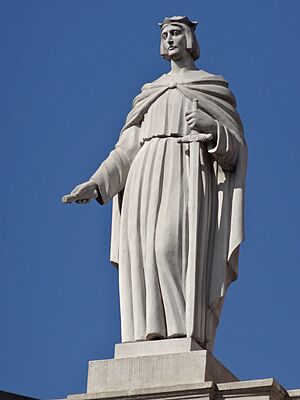 Archivo:Estatua de Jaume Duran (Palau Casades) 01