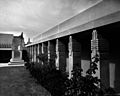 Exterior view of the Hollyhock House, Los Angeles, 1921 (shulman-1997-JS-217-ISLA)