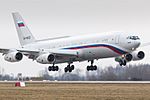Ilyushin IL-96-400VVIP (ex. IL-96-400T "Polet") converted into passenger version from cargo variant for Ministry of Defence (26461840825).jpg