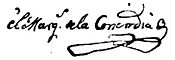 José Fernando de Abascal Signature - Tradiciones peruanas - Tomo I (1893).jpg