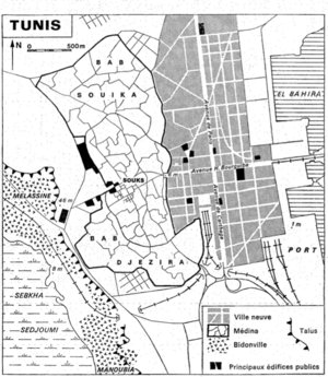 Archivo:Jueves negro. Mapa Túnez