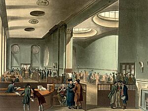 Archivo:Microcosm of London Plate 049 - Lloyd's Subscription Room edited