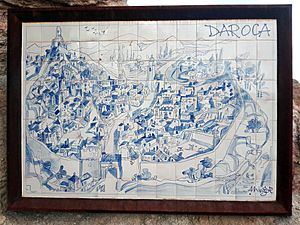 Archivo:Mural de Daroca dibujado por Mingote