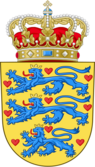 National coat of arms of Denmark.svg