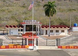 Northeast Gate at US Naval Station Guantanamo Bay in October 2015.JPG
