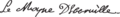 Pierre Le Moyne d'Iberville Signature