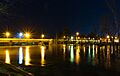 Río Cauquenes de noche