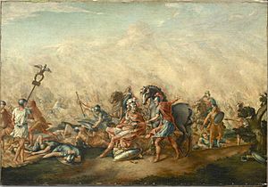 Archivo:The Death of Paulus Aemilius at the Battle of Cannae (Yale University Art Gallery scan)