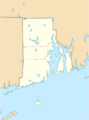 USA Rhode Island location map