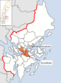 Vaxholm Municipality in Stockholm County