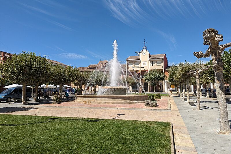 Villada, plaza Mayor
