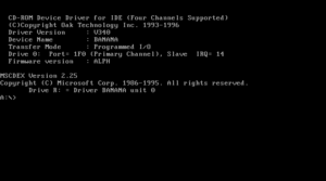 Archivo:Windows 98 startup disk screenshot