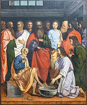 Archivo:Accademia - Lavanda dei piedi di Giovanni Agostino da Lodi