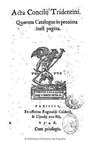 Archivo:Acta Concilij Tridentini 1546
