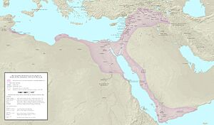 Archivo:Ayyubid Sultanate 1193 AD