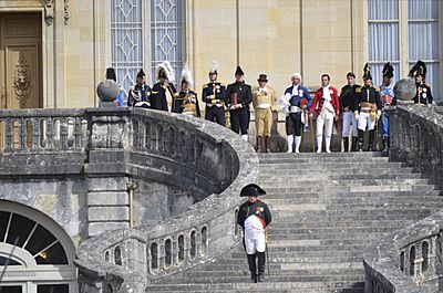Archivo:Bicentenaire des Adieux de Napoleon a Fontainebleau