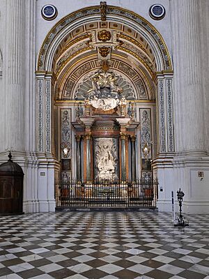 Archivo:Capilla de San Miguel Arcángel, Catedral de Granada