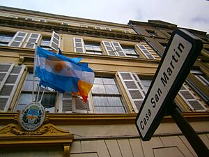 Archivo:Casa donde murió San Martín (Boulogne Sur-Mer, Francia)