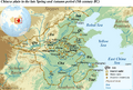 Chinese plain 5c. BC with Yue-en