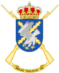 Coat of Arms of the 7th Light Infantry Brigade Galicia.svg