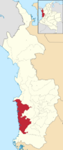 Colombia - Chocó - Bajo Baudó.svg
