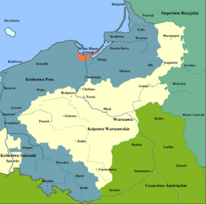 Archivo:Duchy of Warsaw 1807-1809