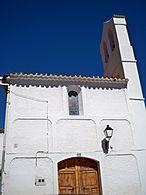 Entrada principal de la Iglesia de Molinicos