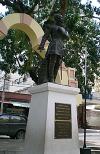 Archivo:Ezequiel Zamora statue, Cuá