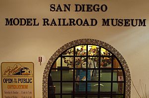 Archivo:Facade of San Diego Model Railroad Museum