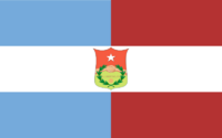 Archivo:Flag of Entre Rios (1833-1853) with arms
