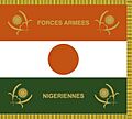Flag of niger armed forces rev