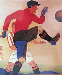 Futbolista, cubierta de Historia del fútbol.jpg